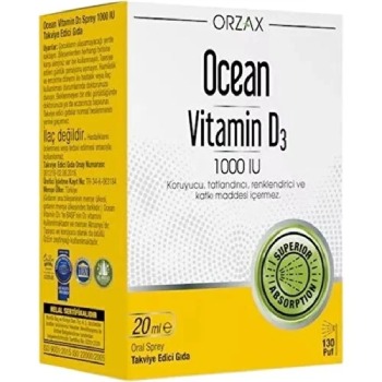 Ocean Vitamin D3 Vitamin Takviyesi