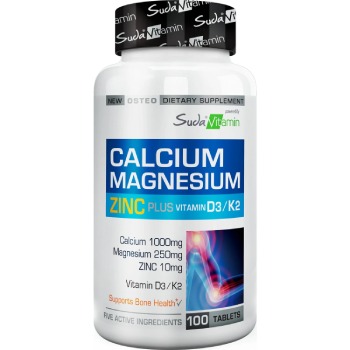 Suda Vitamin Calcium Magnesium Zinc Vitamin Takviyesi